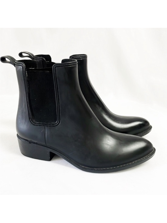 Jeffrey Campbell Shoes - JEFFREY CAMPBELL Havana Black Ankle Boots With Block Heels Size 9